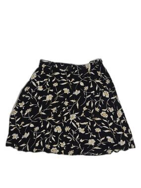 Womens Worthington Floral Skirt Black Size 13W